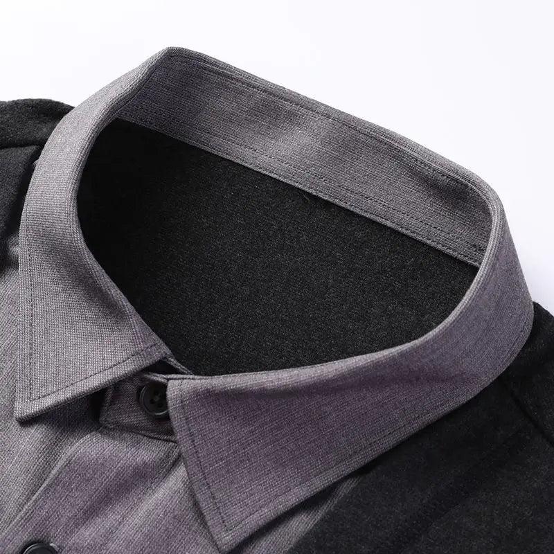 Camisa Cardigan Illusion™ Elegância de Duas Peças com o Conforto e Comodidade de Uma!