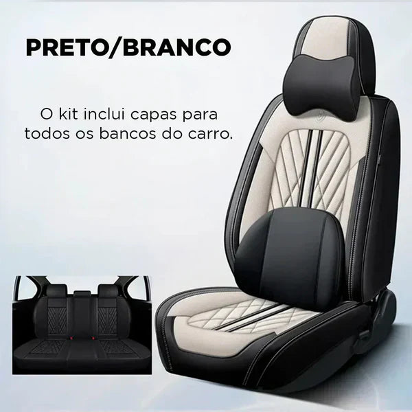Kit Completo Capas de Bancos Premium 2025 | Proteção Total para Bancos Dianteiros e Traseiros + Frete Grátis | Envio Rápido e Seguro!